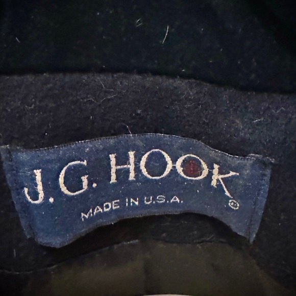 JGHook Long Black Trench Coat - Picture 12 of 16